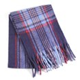 thumbnail image 1 of Bufanda de otoño e invierno con diseño de cachemira y cuadros de arcoíris, bufanda gruesa con barba para mujer, chal cálido, bufanda de moda, 1 of 6