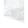 thumbnail image 6 of DARING DIVA Women's Eyelet Tops Puff Sleeve Embroidered Top Mock Neck Shirts XS White, 6 of 6