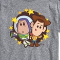 thumbnail image 3 of Disney - Toy Story 4 - Buzz And Woody - Men's Short Sleeve Graphic T-Shirt, 3 of 5