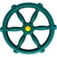 thumbnail image 2 of Accesorios para juegos infantiles - Timón de barco pirata para casa de juegos al aire libre, casa del árbol, juego de jardín o columpio - Piezas de madera (verde), 2 of 8