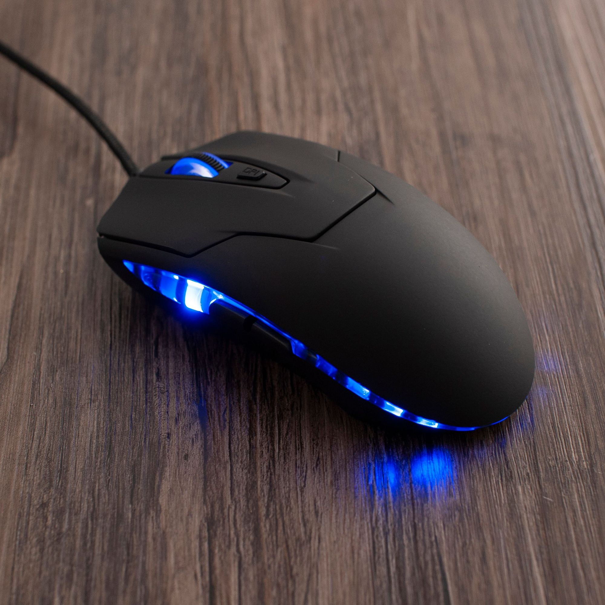 Insten Black Optical Laser USB Gaming Wired Mouse Mice with Blue LED