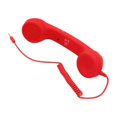 thumbnail image 2 of Matsuzay Teléfono Auricular Elegante Cómodo Auricular Receptor Con cable A prueba de radiación Receptores de teléfono universales Teléfonos Videojuegos y accesorios Rojo, 2 of 6