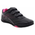 thumbnail image 3 of PDQ - Zapatillas deportivas modelo Raven 3 con cierre adhesivo para mujer (Negro/Fucsia), 3 of 4