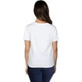 thumbnail image 3 of Fruit of the Loom Women's Crafted Comfort Artisan V-Neck T-Shirt, 3 of 6