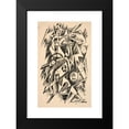 thumbnail image 2 of Rudolf Bauer 11x14 Black Modern Framed Museum Art Print Titled - Untitled (Abstract&nbsp;Forms) (ca.&nbsp;1914-15), 2 of 5