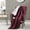 Burgundy, variant on Serta Fleece to Sherpa Heated Throw, 50x60", Light Grey