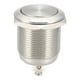 thumbnail image 5 of Interruptor de botón pulsador Uxcell con recubrimiento de cobre y níquel 250V 3A tipo enclavamiento tono plateado, 5 of 5