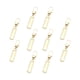 thumbnail image 2 of 20x Metal Zipper Heads Fasteners Zip Pulls for Jackets Clothes Luggage Zulema Tiradores de cremallera, 2 of 8