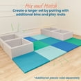 thumbnail image 5 of ECR4Kids SoftZone Play Patch Activity Mat and Toy Bins, Beginner Playset, Contemporary, 6-Piece, 5 of 9