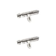 thumbnail image 1 of Kenally Pestillo engrosado Interior deslizante cerradura de puerta sin llave con tornillos puerta de seguridad perno accesorio de baño 6 6 pulgadas tipo 2 2piezas, 1 of 6