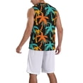 thumbnail image 5 of Rocae Palm Trees for Men's Basketball Jersey Lightweight and Breathable Athletic Tank Top,Quick-Drying Sports Jersey Small, 5 of 9