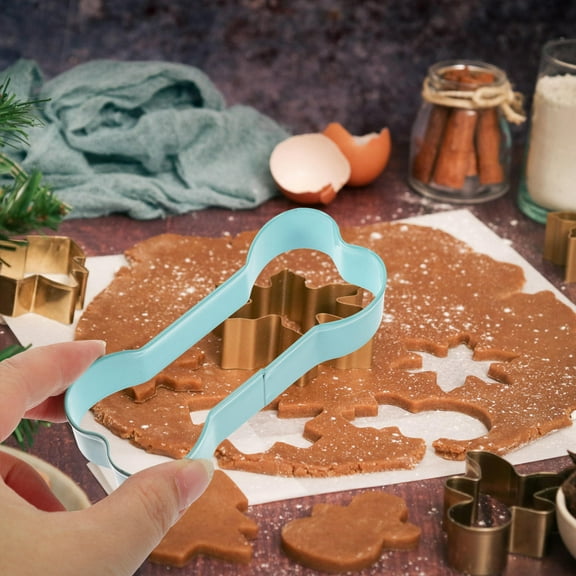 Raindrops Stainless Steel Dog Bone Cookie Cutter for Baking Cookies Assorted Color Various Size