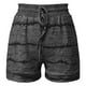 thumbnail image 5 of Pantalones cortos de yoga para mujer Babysbule, a la moda, con control de abdomen, con cordón, informales, con bolsillo, holgados, estampados, deportivos, 5 of 5