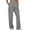 Gray, variant on Lindreshi Cargo Pants Women Women's Fashionable Casual Elastic Waist with Multiple Pockets, Work Clothes, And Sports Pants