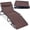 Brown, variant on Best Choice Products Extra Wide Patio Chaise Lounge Chair, Portable Folding Recliner w/ 8 Positions - Forest Green