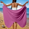 thumbnail image 2 of Gamivast Womens Beach Cover Ups Wrap Dress Spaghetti Strap Scarf Skirt Lightweight Sheer Maxi Cover up Shawl for Vacation Holiday, 2 of 8