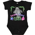 thumbnail image 3 of Inktastic Sanibel Island Florida Cute Swimming Manatee Boys or Girls Baby Bodysuit, 3 of 5