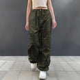 thumbnail image 5 of SNKSDGM Women's Plus Capri Pants for Women Petite Short Work Pants Women Petite Straight Leg Womens Solid Colored Work Clothes with Elastic Drawstring Fashionable Low Waisted Casual Pants and Pants, 5 of 6