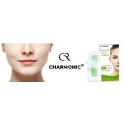 Charmonic 100pcs Natural Facial Wax Strips Hypoallergenic Hair Removal Waxing Kit for All Skin Types