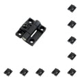 thumbnail image 3 of Yuarrent Bisagra de control de posición Reemplazo Torques de plástico Bisagras Cerradura Seguridad Muebles Ventana Gabinete Amortiguación de Negro 10piezas, 3 of 6