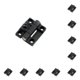 thumbnail image 3 of Yuarrent Bisagra de control de posición Reemplazo Torques de plástico Bisagras Cerradura Seguridad Muebles Ventana Gabinete Amortiguación de Negro 10piezas, 3 of 6