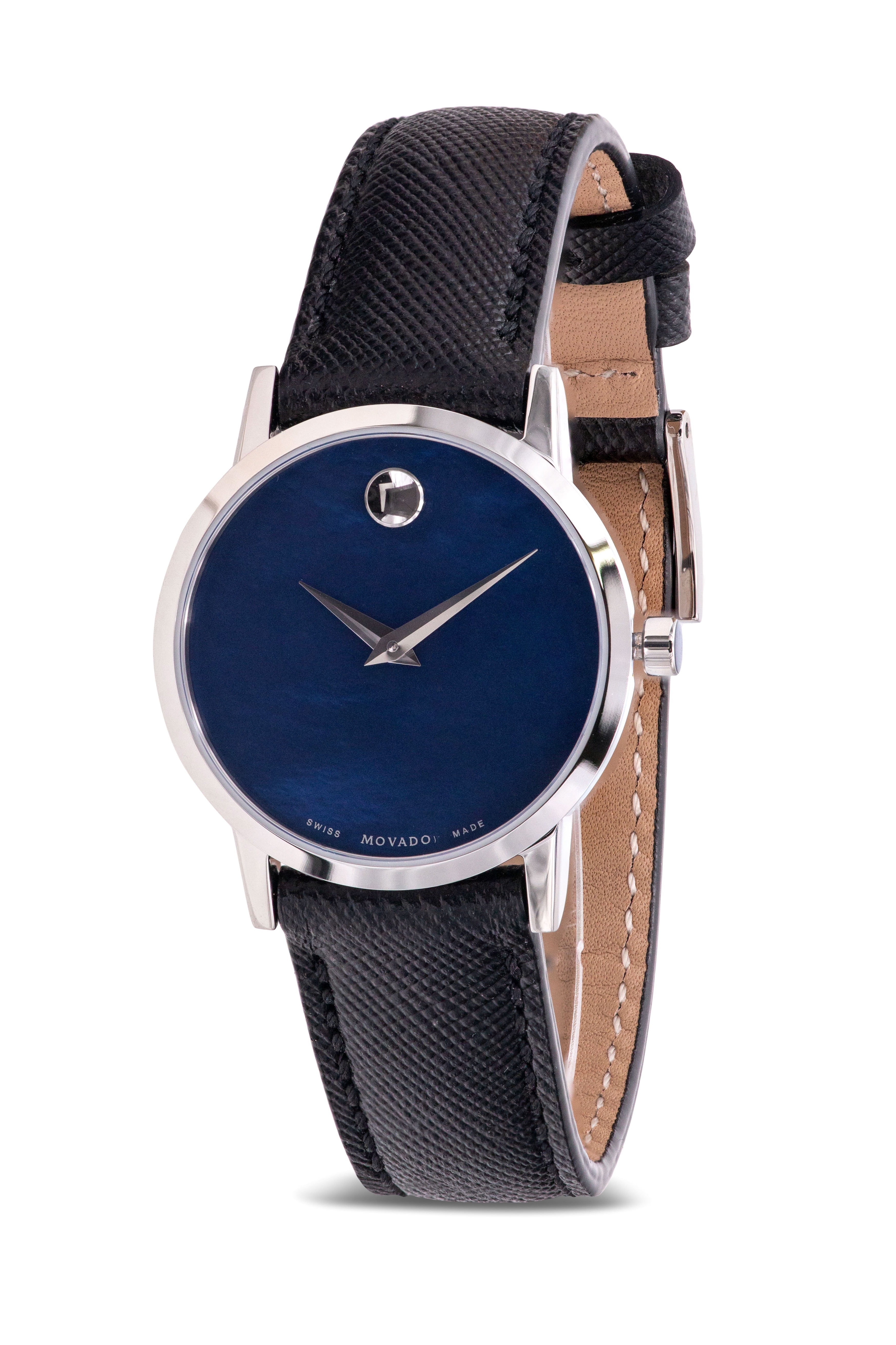 blue movado watch