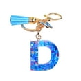 thumbnail image 1 of Maytalsory Key Rings For Car Keys Durable And Impact-resistant Gifts Alphabet Key Chain Letter Keychains DIY D, 1 of 6