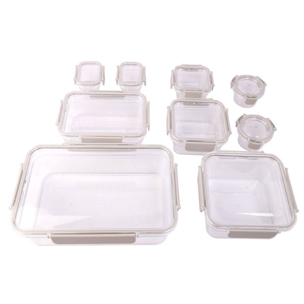 Better Homes & Garden Tritan Plastic Food Storage Containers, 18 pieces