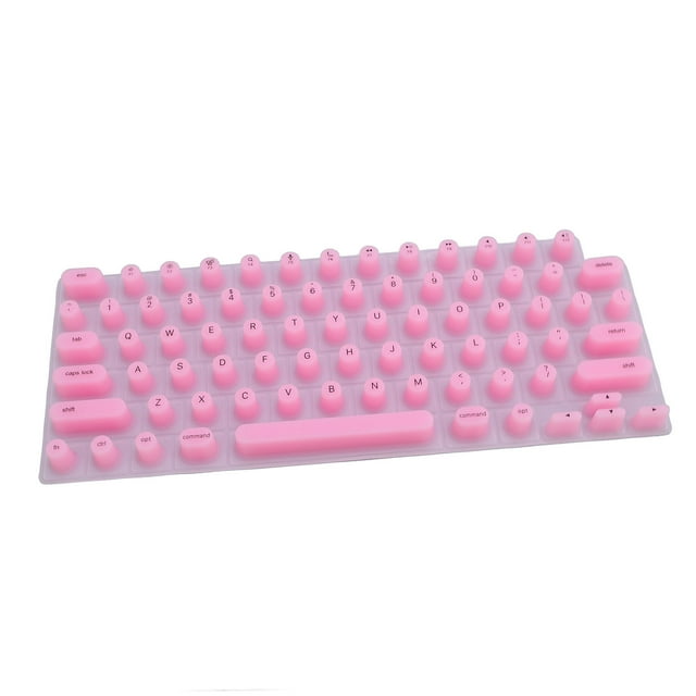 Keyboard Cover for Long Nails, Silicone Raised Keyboard Cover Protector for Nail Art, Comfortable Typing for Long Nails with Tower Shaped Design, Compatible with for OS X Laptop