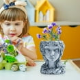 thumbnail image 5 of WQJNWEQ 24" Girl Statue Gray Resin Flower Plant Pot, 5 of 5