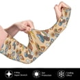thumbnail image 3 of Lsque Camp Badge Cooling Arm Sleeves for Men & Women -Compression Sleeves to Cover Arms for Working,Sun Sleeves for UV Protection,Breathable, Moisture-Wicking, 3 of 8