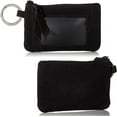 thumbnail image 2 of MNF Collections Clear Visibility Badge & ID Holders, Leather Black, 2.25 oz, 2 of 7