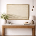 thumbnail image 3 of Framed Canvas Wall Art Abstract Misty Mountain Landscape Print for Living Room Decoration - 16"x24" NATURAL, 3 of 8