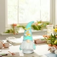 thumbnail image 6 of HongHeng 1Pc Easter Decorations Easter Gnomes Doll Easter Egg Bunny Gnomes Toy for Easter Holiday Home Decoration Spring Summer Decorations Hanging Table Window Display, 6 of 6