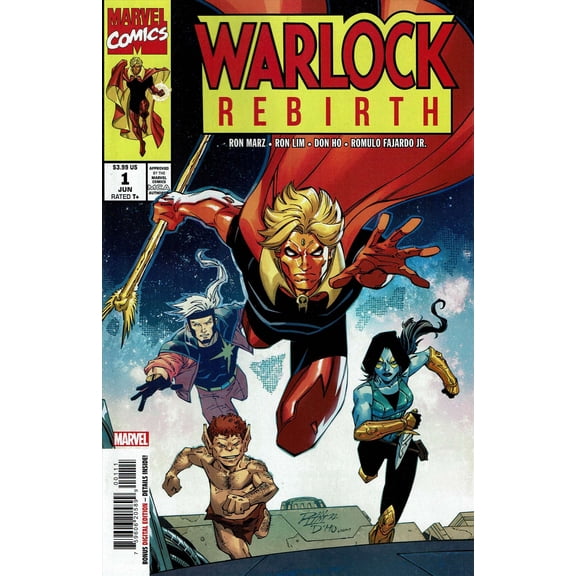 Warlock: Rebirth #1 VF ; Marvel Comic Book