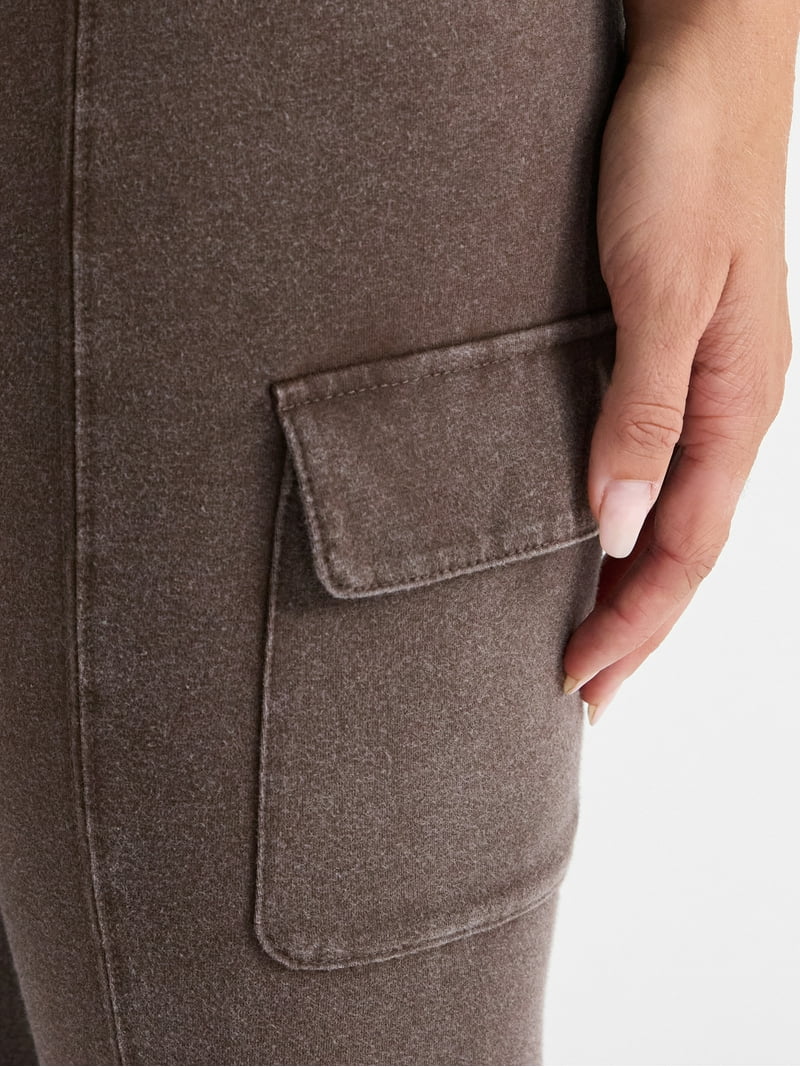 パンツ Cargo flare pants melt the lady No Boundaries Mineral Wash Cargo Flare Pants, 31'' Inseam