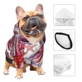 thumbnail image 2 of Bingfone Coral Reef Dog Clothes Hoodie, Pet Winter Coat,Puppy Sweatshirts for Small Dogs Boy Girl,Suitable for All Breeds-Large, 2 of 6
