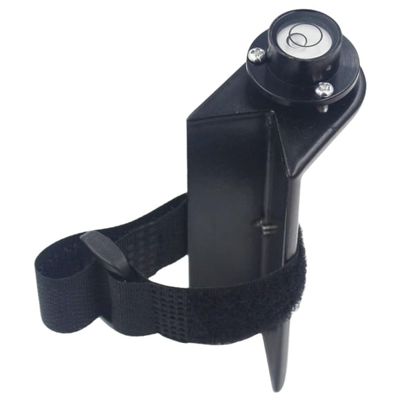 jinwen Aluminum Alloy Universal Level Instrument Water Level Instrument Through Bubble Black with Tie