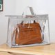 thumbnail image 1 of Organizador de bolsas para el polvo, bolsa de almacenamiento transparente en bolso transparente, 1 of 5