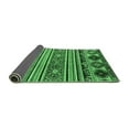 thumbnail image 2 of Ahgly Company Indoor Square Oriental Emerald Green Modern Area Rugs, 8' Square, 2 of 4
