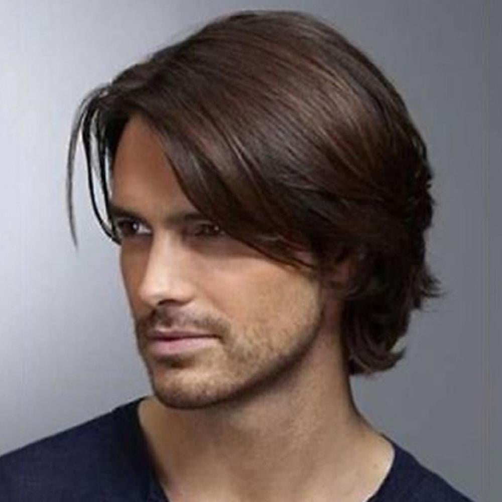 Dark brown short straight hair hotsell