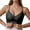 C265/Black, variant on Bras For Women Ladies Special Bra With A Front Button To Show Off A Large Flat Bust Seamless Fixed Cup Comforable Everyday Bra