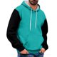 thumbnail image 1 of WILLBEST Sudaderas Hombre Men'S Versatile Simp Le Colorblocking Casual Sport Drawstring Hooded Sweatshirt XXGrande, 1 of 3