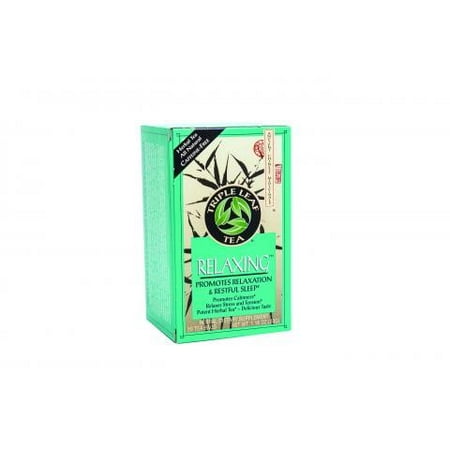 Triple Leaf Tea Relaxing Herb Tea - 20 Tea Bags - Case of