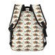 thumbnail image 4 of Disketp Colorful Armadillos Mochila Estampada para Hombre y Mujer – Mochila Ligera Clásica con Múltiples Bolsillos para Universidad, Trabajo y Viajes-One Size, 4 of 5