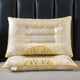 thumbnail image 1 of Almohadas de poliéster, esenciales para dormitorios, juego de almohadas Cassia Seedes con núcleo para proteger la columna cervical y ayudar a dormir, sin hundimientos ni deformaciones, almohadas duras, 1 of 6