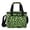 Neon Green Leopard Print, variant on Insulated Cooler Bag with Multiple Pockets Lightweight Lunch Box Tote for Travel Beach Camping Office Gold Leopard Print Pattern