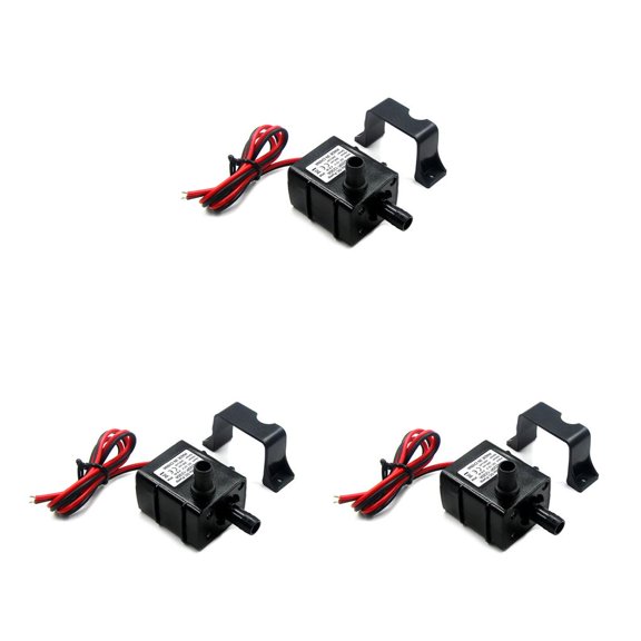 Sidaley Bomba de refrigeración de agua de 12V CC, repuesto Universal para enfriador DIY, bombas sin escobillas impermeables, modificación Type1 NO1