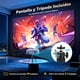 thumbnail image 5 of Proyector con WiFi y Bluetooth 5.2, compatible con Android 4K 1080P con HDMI para Cine en Casa, Copa del Mundo, Dormitorio y Exteriores, 5 of 7