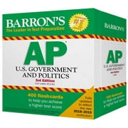 CURT LADER Barron's Test Prep: AP U.S. Government and Politics Flash Cards (Cards)